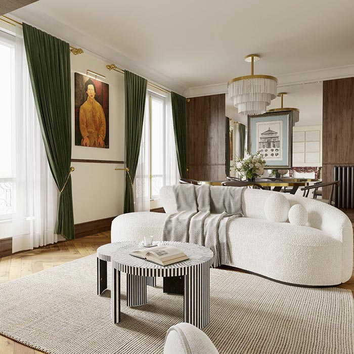 Ecrin classique au style éclectiqueParis XVII - 2024