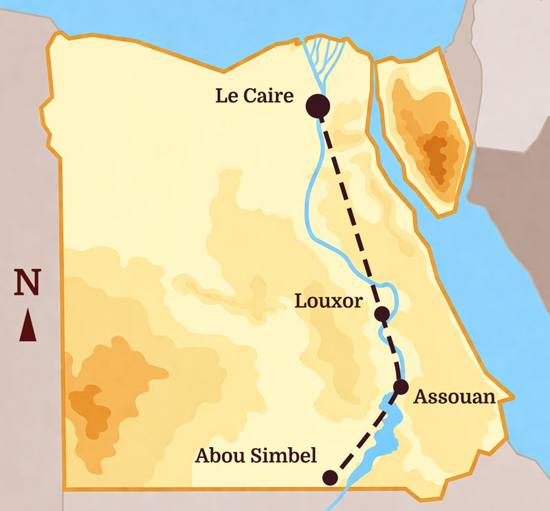 Circuit Le Caire Assouan Louxor