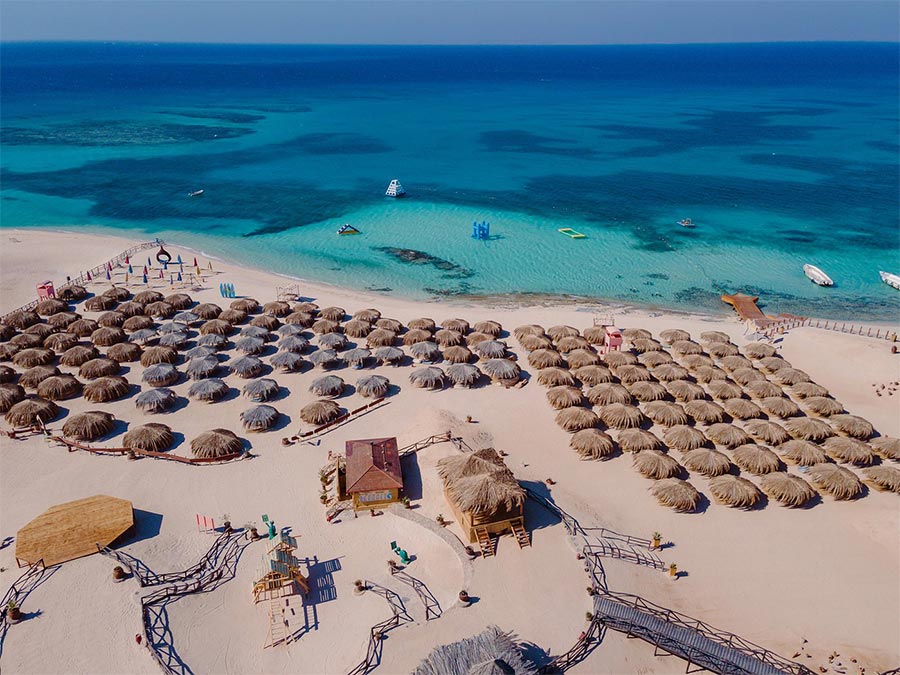 plage mer rouge hurghada egypte