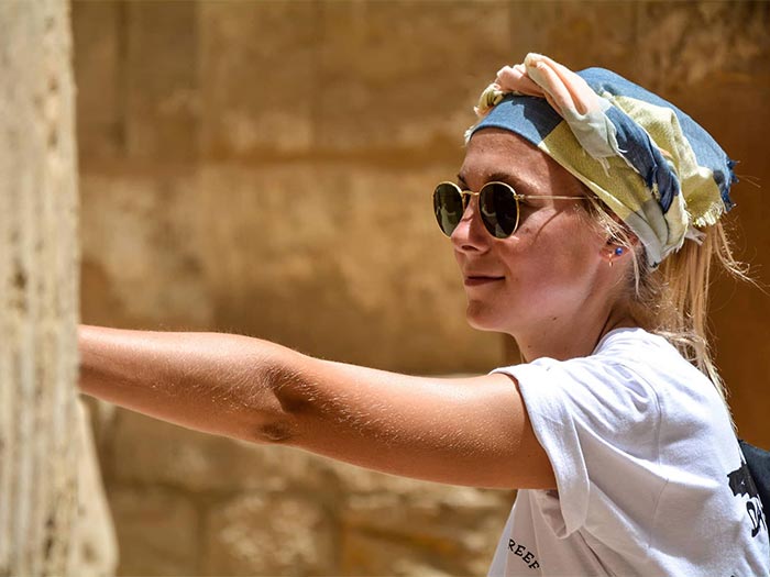 Estelle Gay spécialiste du voyage en Egypte