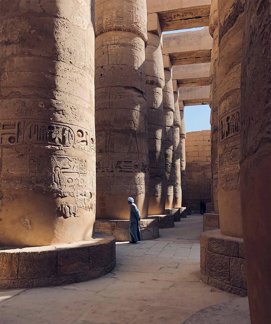 louxor colonnes
