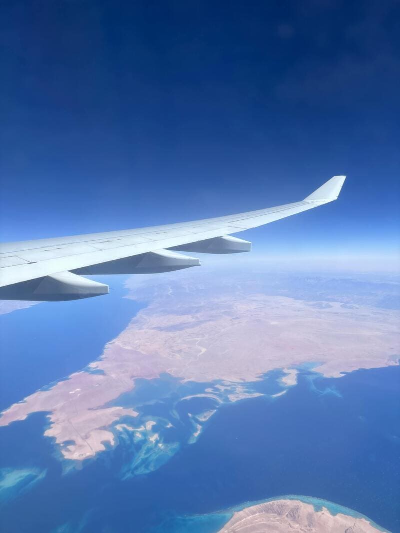 avion mer rouge hurghada egypte