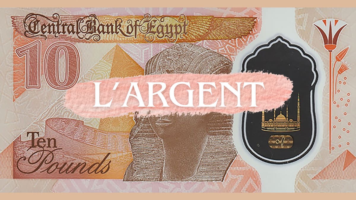 argent en Egypte