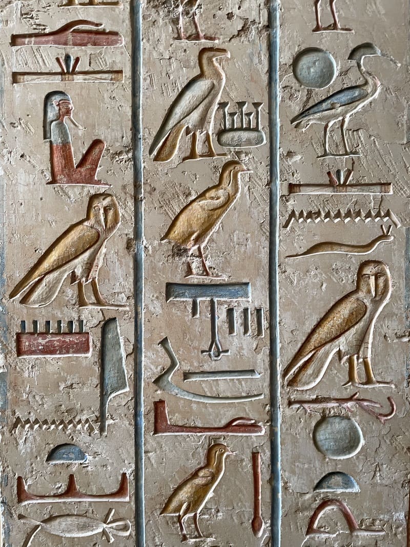 Egypte Hyéroglyphes