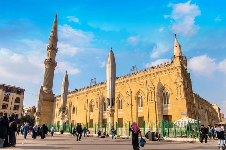 mosquée al hussein le caire