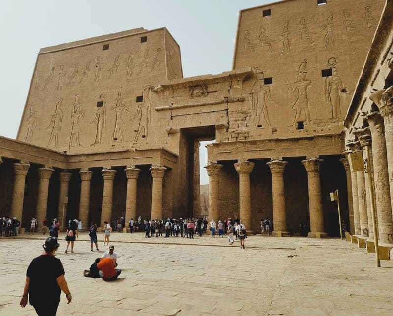 Edfu4 Temple Edfou Egypte