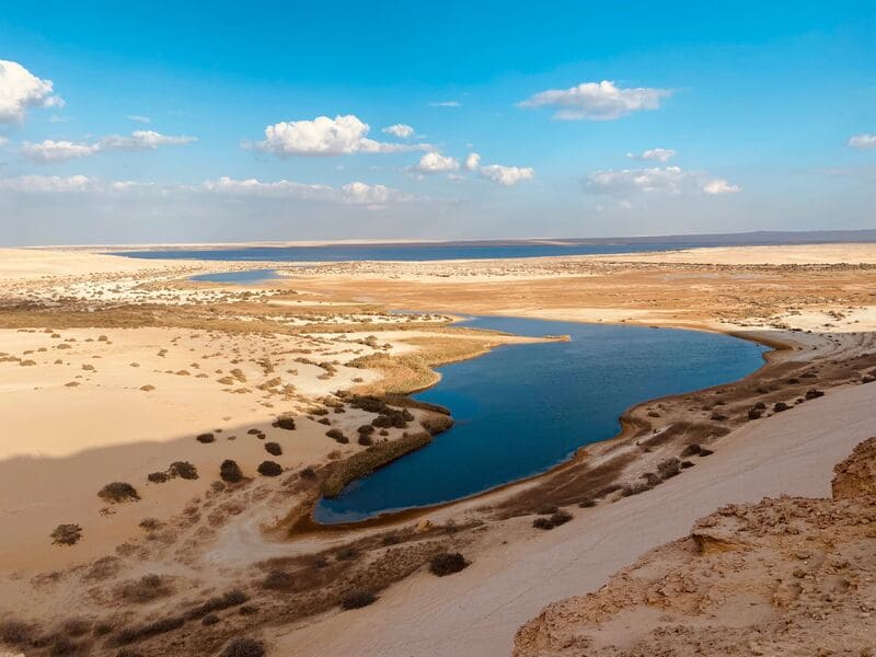 lac magique oasis du fayoum egypte