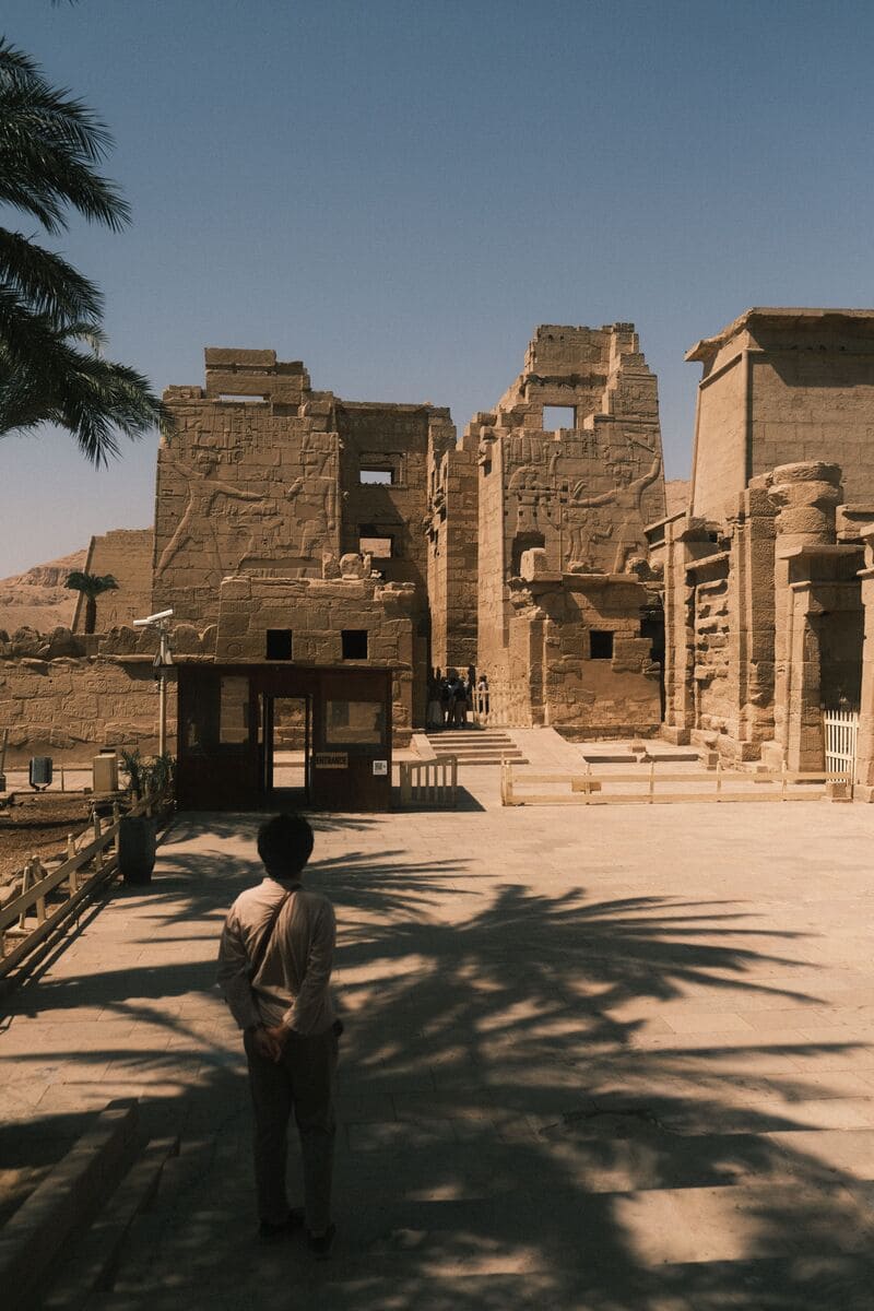 MedinetHabu1 Temple Medinet Habu Egypte