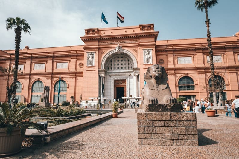 Musée des Antiquités de la place Tahrir Le Caire Egypte