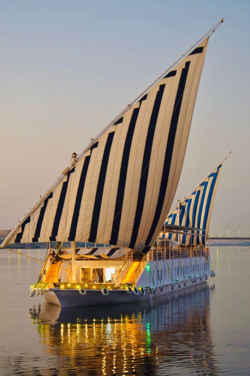 bateaux de croisière sur le nil